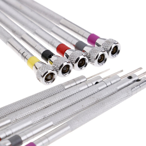 Watch Repair Tools Glasses Computer Screwdrivers, Style: White Bits, 5 in 1 White Bits, 5 in 1 Black Bits