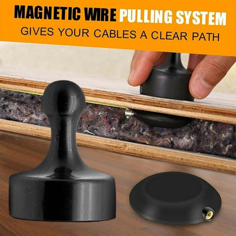 Nylon Pipe Dark Line Threading Device Wire And Network Cable Magnetic Stringing Wire Puller,Upgraded Version, Stringing Wire Puller