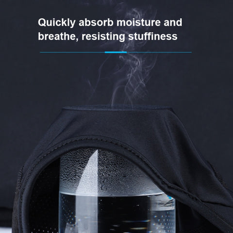WEST BIKING Summer Riding Ice Silk Cap Windproof Hood Thin Inner Cap Breathable And Quick-Drying Helmet Lining Cap, Helmet Lining Cap(Black), Helmet Lining Cap(Gray)