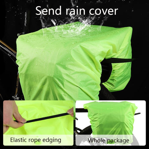 WEST BIKING YP0707238 Bicycle Riding Shelf Bag Rainproof Mountain Bike Camel Bag Riding Equipment