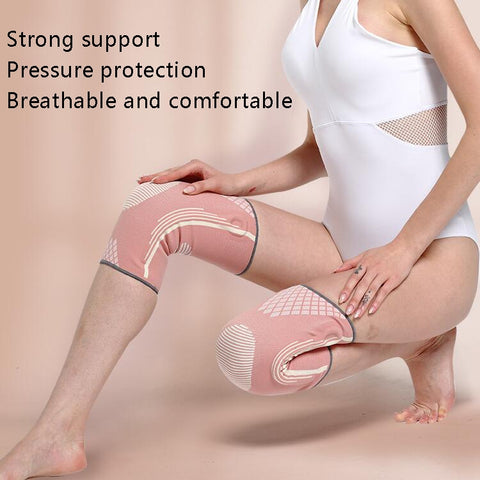 Sports Knee Pads Training Running Knee Thin Protective Cover, S, M, L