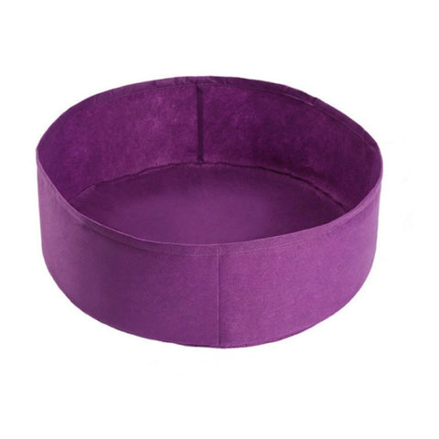 Felt Planting Barrel Indoor Outer Round Plant Bag Non-Woven Seedling Bag, 130x30cm 400L