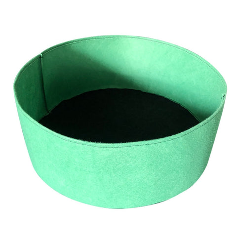 Felt Planting Barrel Indoor Outer Round Plant Bag Non-Woven Seedling Bag, 130x30cm 400L