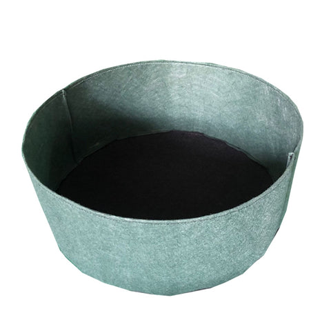 Felt Planting Barrel Indoor Outer Round Plant Bag Non-Woven Seedling Bag, 130x30cm 400L