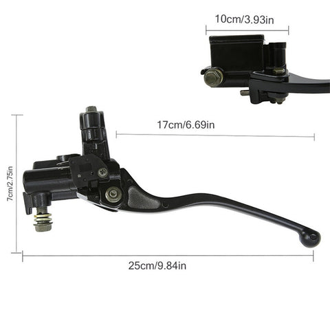 HJ125-2B Motorcycle Hydraulic Disc Brake Pump Front Brake Assembly For Hnda TRX125 / 200 / 350, For Hnda TRX125 / 200 / 350