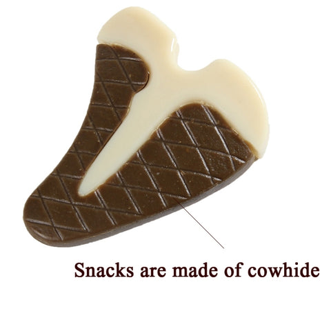 Pet Bite Resistant Toy Nylon Cowhide Molar Teeth Eating Play Bone Dog Toy, Small (Steak), Large (Steak), Small  (Chicken Wings), Large (Chicken Wings), Small  (Chicken Leg), Large  (Chicken Leg), Small (Ring), Large  (Ring), Small (UFO), Large (UFO)   ...