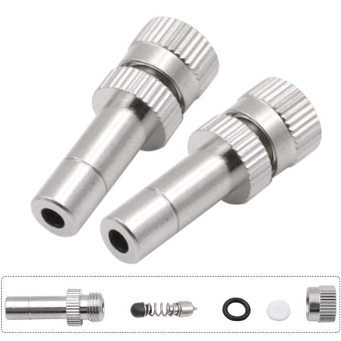 Humidifying And Dedusting Cooling Atomizing Sprinkler Quick-Plug Fog Misting Nozzle, 0.15mm, 0.2mm, 0.3mm, 0.4mm, 0.5mm, 0.6mm, 0.7mm, 0.8mm
