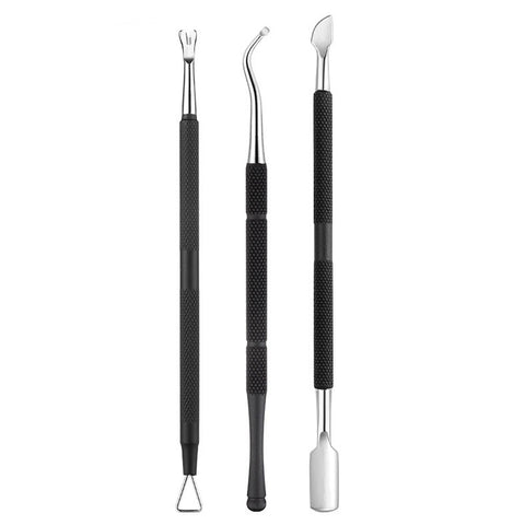 FABIYAN Stainless Steel Dead Skin Shear Steel Push Nail Art Tool Set, Specification: Set 3, Set 1, Set 2, Set 3, 3 Sets-Set 4, Set 5, Set 6, Set 7, Set 8, Set 9, Set 10, Set 11, Set 12, Set 13, Set 14, Set 15, Set 16