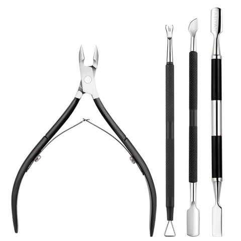 FABIYAN Stainless Steel Dead Skin Shear Steel Push Nail Art Tool Set, Specification: Set 3, Set 1, Set 2, Set 3, 3 Sets-Set 4, Set 5, Set 6, Set 7, Set 8, Set 9, Set 10, Set 11, Set 12, Set 13, Set 14, Set 15, Set 16