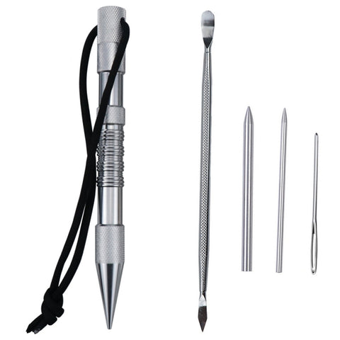 Umbrella Rope Needle Marlin Spike Bracelet DIY Weaving Tool, Specification:, 4 PCS / Set Black, 4 PCS / Set Silver, 5 PCS / Set Black, 5 PCS / Set Silver, 6 PCS / Set Black, 6 PCS / Set Silver, 7 PCS / Set Black, 7 PCS / Set Silver, 9 PCS / Set Black  ...