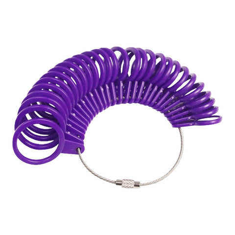 2 PCS Plastic Ring Circle Measurement Tools, 2 PCS