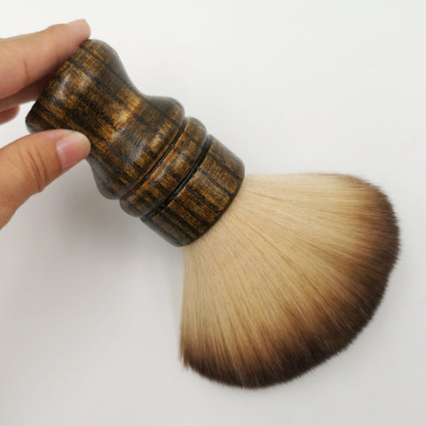 Hair Cut Broken Hair Duster Brush Solid Wood Soft Bristles Cleaning Brush Hairdressing Suppliess, S1 Brush, S2 Brush, S3 Brush