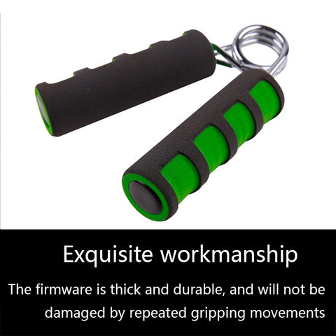 2 PCS Home Fitness Finger Exercise Spring Type A Grip With Foam Handle, 2 PCS Black Green