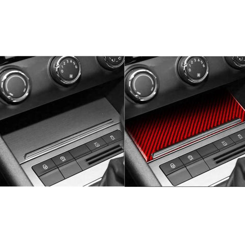 For 2017-2021 Skoda Octavia Left Right Hand Drive Center Console Storage Panel Sticker