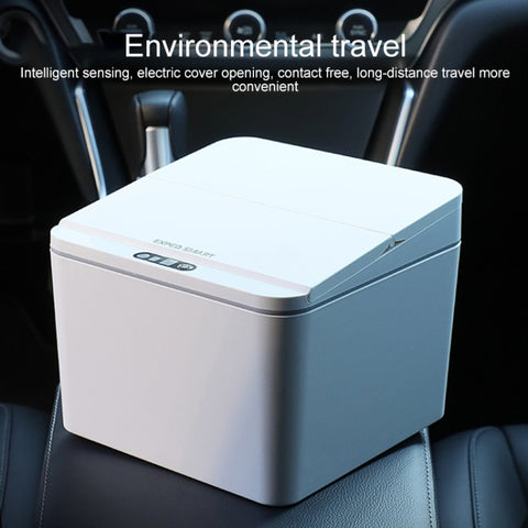 EXPED SMART Desktop Smart Induction Electric Storage Box Car Trash Can, 4L Battery Version (White), 4L Charge Version (White), 4L Battery Version (Gray), 4L Charge Version (Gray), 6L Battery Version (White), 6L Charge Version (White)                   ...