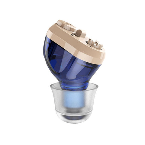 Old Man Hearing Aid Sound Amplifier Sound Collector, Red, Blue