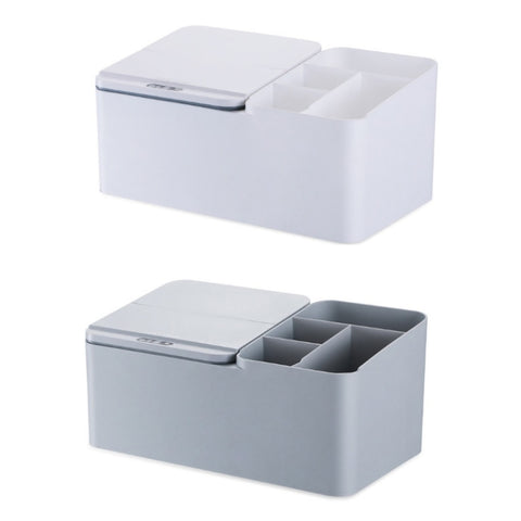 EXPED SMART Intelligent Induction Desktop Electric Storage Box, Battery Version (White), Battery Version (Gray), USB Charging (White), USB Charging (Gray)