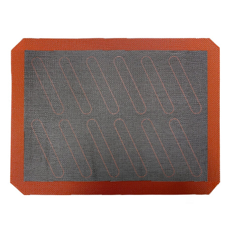 Hollow Non-Stick High Temperature Baking Mat Breathable Glass Fiber Baking Pan Mat, 40x30cm Straight Angle, 12 Lap 40x30cm Cut Angle, 18 Lap 40x30cm Straight Angle, 57x37cm Straight Angle