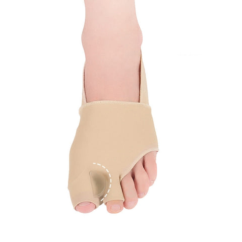 Two Toes Split Toe Guard Foot Cover Toe Separation Thumb Varus Correction Foot Cover,Style:, Outer Leakage Complexion S (35-40), Outer Leakage Complexion L (40-45), Inner Package Complexion S (35-40), Inner Package Complexion L (40-45)                 ...