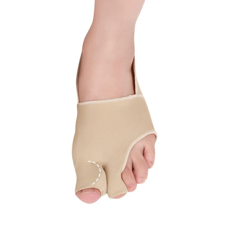 Two Toes Split Toe Guard Foot Cover Toe Separation Thumb Varus Correction Foot Cover,Style:, Outer Leakage Complexion S (35-40), Outer Leakage Complexion L (40-45), Inner Package Complexion S (35-40), Inner Package Complexion L (40-45)                 ...
