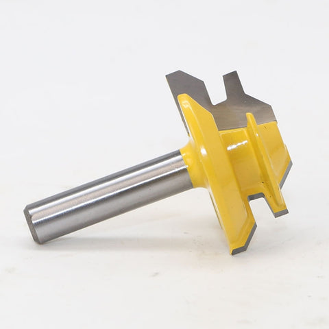 8 Handles 45 Degree Tenon Cutter 8x1-1/2 Tenon And Tenon Woodworking Milling Cutter, 8 Handles 45 Degree
