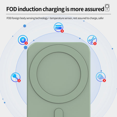 N16 10W Car Air Outlet + Suction Cup Magsafe Magnetic Wireless Charger Mobile Phone Holder For IPhone 12 Series