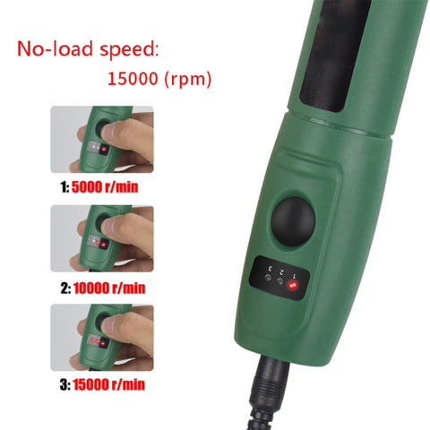 Mini Electrical Engraving Pen Cutting And Polishing Electrical Grinder Tool Set, US Plug, US Plug(Red), US Plug(Grey), US Plug(Green)