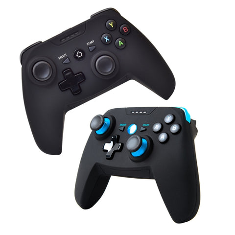 CX-X1  2.4GHz + Bluetooth 4.0 Wireless Game Controller Handle For Android / iOS / PC / PS3, Single Handle (Black), Handle + Bracket (Black), Handle + Bracket + Receiver (Black), Single Handle (Blue), Handle + Bracket (Blue)                             ...
