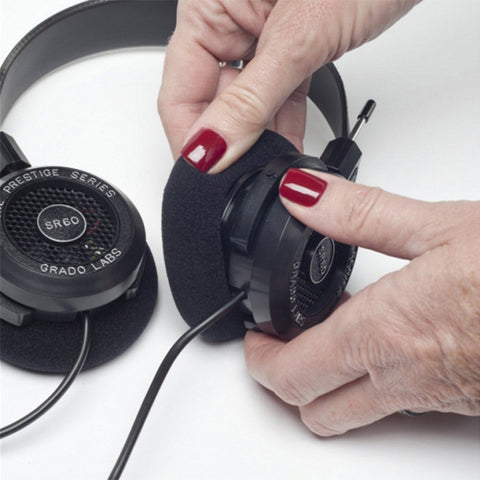 2 Pairs Headset Cotton Pad For Grado SR60/SR80/SR125/SR225/SR325/SR325i