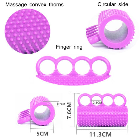 Hemiplegia Finger Strength Rehabilitation Training Silicone Grip Device Adult Finger Massage Grip Ball