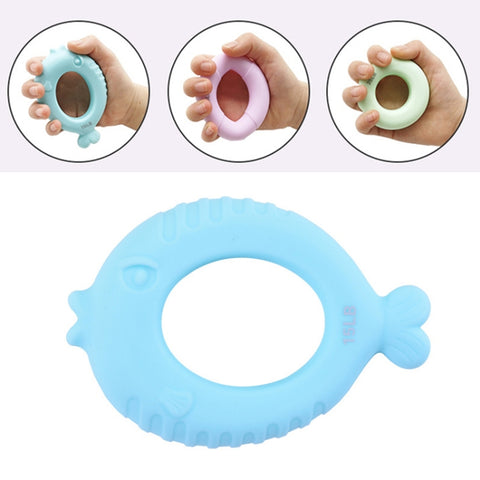 Children Grip Ring Finger Strength Training Finger Power Device, Specification: 5LB (Finite Orange Pink), 5LB (Finite Orange Pink), 15LB (Finite Light Blue), 25LB (Finite Light Purple), 35LB (Finite Light Green), 5LB (Olive Orange Pink)                ...