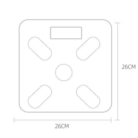 Smart Bluetooth Weight Scale Home Body Fat Measurement Health Scale, Battery Model, Charge Model, Solar + Charge Model