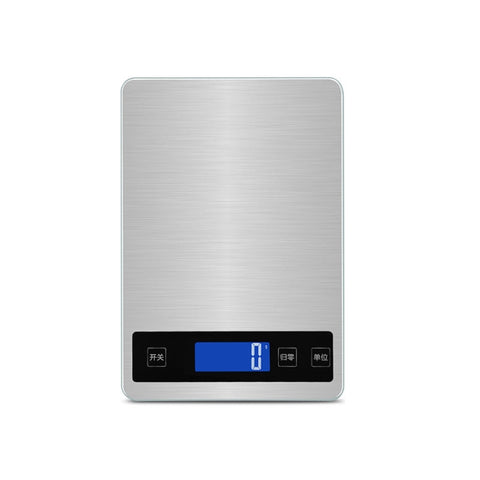 A10-1 Portable USB Kitchen Scale Household Food Baking Tea Quasi-Gram Weight Bench Scale, 5kg / 1g(White), 10kg / 1g(White), 15kg / 1g(White), 5kg / 1g(Rose Gold), 10kg / 1g(Rose Gold), 15kg / 1g(Rose Gold)