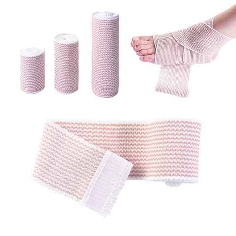 Repetitive Self-Adhesive Compression Exercise Protective Vein Bandage And Fixed High-Elastic Bandage, After Stretching 2M, After Stretching 4.5M