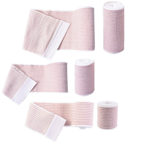 Repetitive Self-Adhesive Compression Exercise Protective Vein Bandage And Fixed High-Elastic Bandage, After Stretching 2M, After Stretching 4.5M