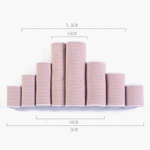 Repetitive Self-Adhesive Compression Exercise Protective Vein Bandage And Fixed High-Elastic Bandage, After Stretching 2M, After Stretching 4.5M