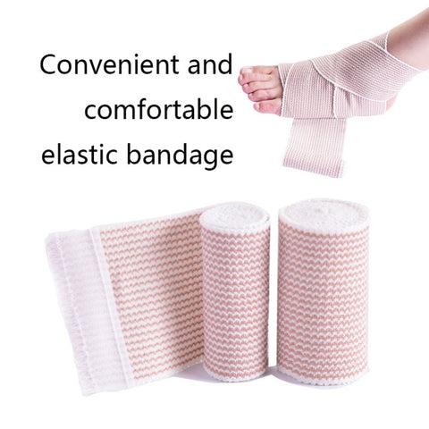 Repetitive Self-Adhesive Compression Exercise Protective Vein Bandage And Fixed High-Elastic Bandage, After Stretching 2M, After Stretching 4.5M