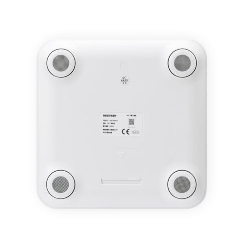 8066 Smart Body Fat Electronic Scale Home Bluetooth Weight Scale, Battery Style(White), Charging Style(White)