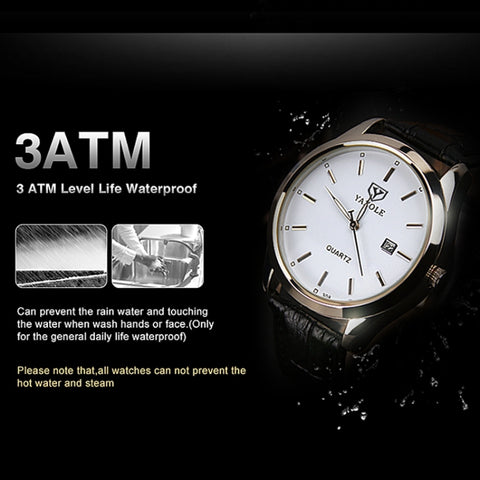 YAZOLE 308 Luminous Quartz Watch Men Watch, White Tray Brown Belt, White Tray Black Belt, Black Tray Black Belt, Black Tray Brown Belt, White Tray Silver Steel Strip, Black Tray Silver Steel Strip, Black Shell Black Tray Black Belt                     ...