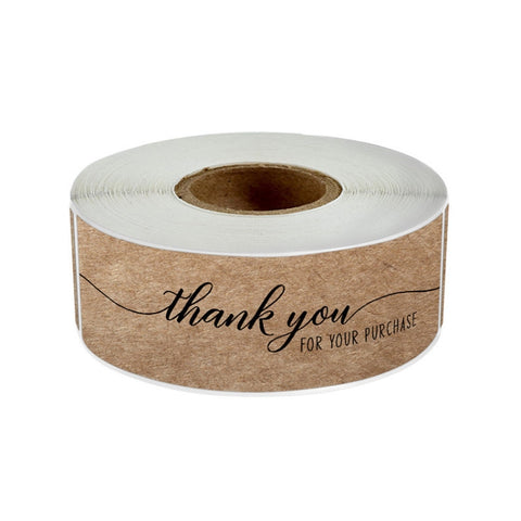 10 Rolls Rectangular Sealing Sticker Label Sticker, F108, F109, F110