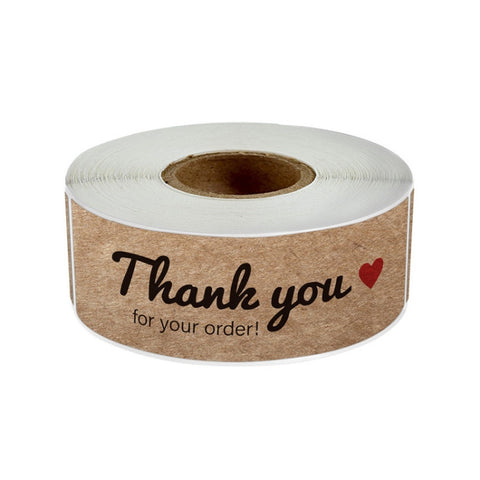 10 Rolls Rectangular Sealing Sticker Label Sticker, F108, F109, F110