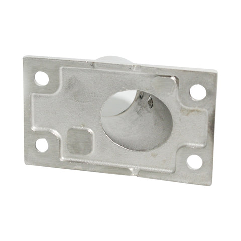 Thicken 316 Stainless Steel 60-Degree Square Tube Base Marine Boat Hardwares, Specifications:, 22mm, 25mm