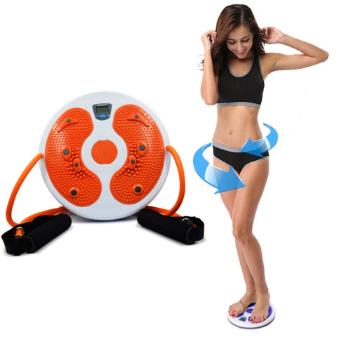 KYTO 2238 Electronic Counting Twisting Waist Disc with Drawstring, KYTO 2238 (Blue), KYTO 2238 (Orange)