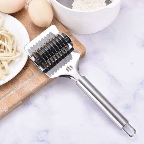 Stainless Steel Manual Cutter Noodle Kitchen Tool, Noodle Cutter