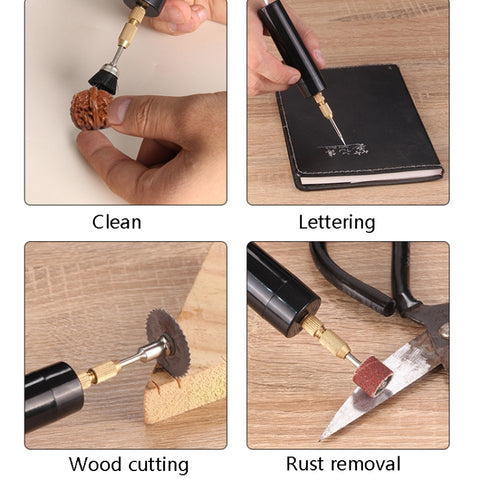 Household Mini Electric Drilling Handheld Jade Polishing Engraving Tool Electric Grinder, Electric Grinder