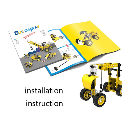 8 in 1 Children Variety Soft Assembled Building Blocks 100PCS DIY Engineering Vehicle Model, 8 in 1 Engineering Vehicle