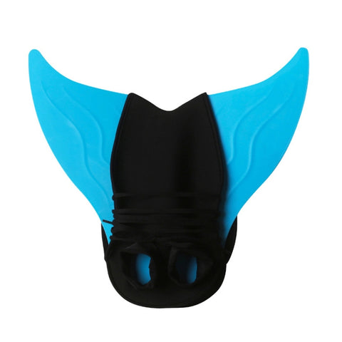 Mermaid Fins Frost Shoes One-Piece Fins Diving Fins, Diving Fins(F02 Pink Children), Diving Fins(F03 Blue Children), Diving Fins(F58 Blue Adult)