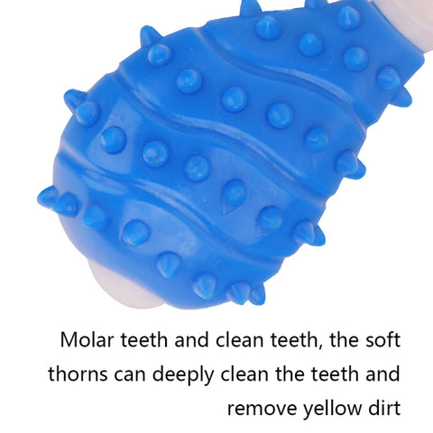 BG-W167 Pet Grinning And Chewing Interactive Chicken Leg Toys, Blue, Yellow, Pink