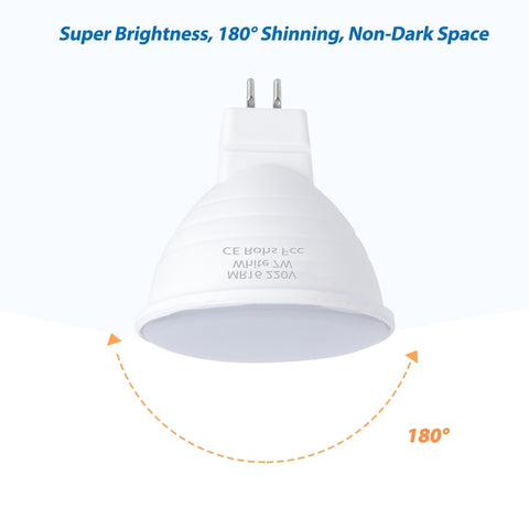 LED Light Cup 2835 Patch Energy-Saving Bulb Plastic Clad Aluminum Light Cup, 5W 6Beads, 7W 12 Beads