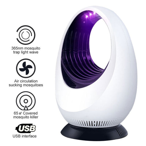 168 LED Photocatalyst Mosquito Killer Lamp Household Mosquito Catching Lamp, Mosquito Catching Lamp White